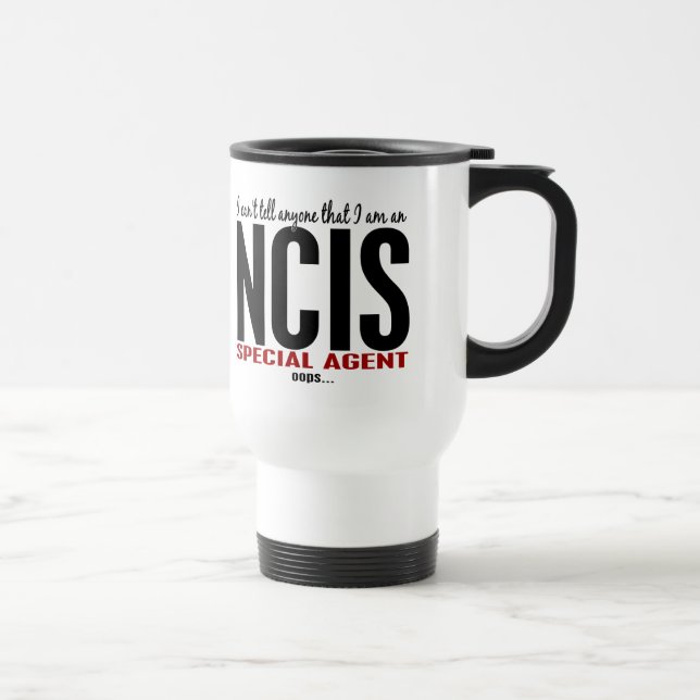 Jag Cant berättar någon NCIS-agenten Resemugg (Höger)