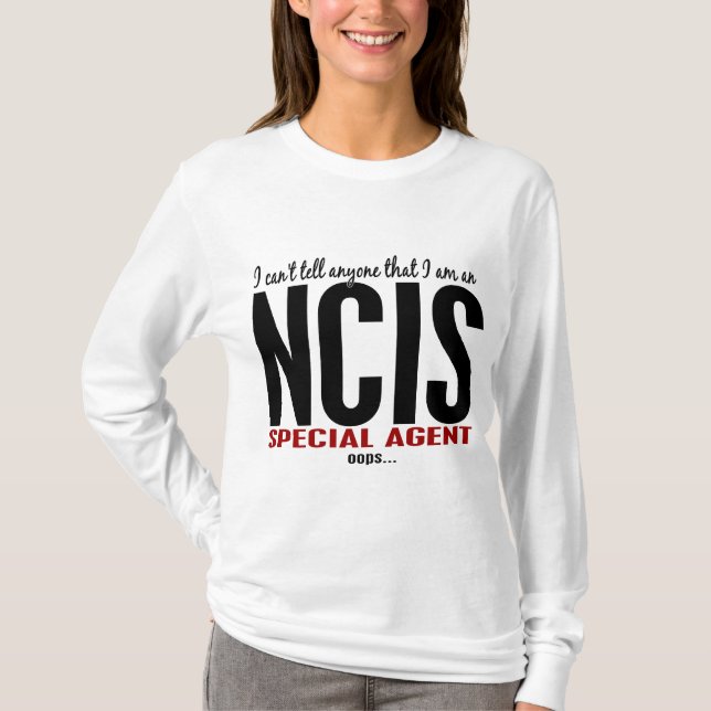 Jag Cant berättar någon NCIS-agenten T Shirt (Framsida)