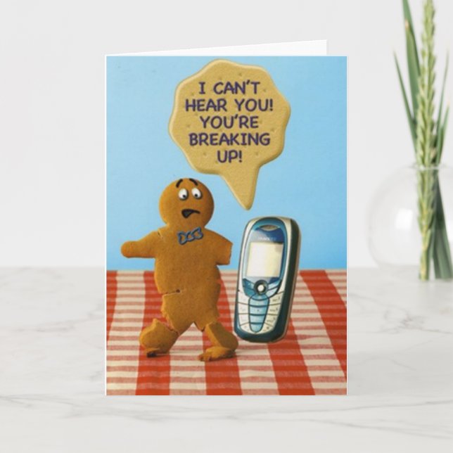 JAG CANT HÖR DIG KORT (Framsida)