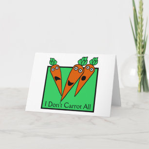 Jag Carrot alla Kort
