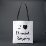 Jag 🖤 Chanukah. Köp Tygkasse<br><div class="desc">Ta med lite roligt och stollig till dina helgdag med vår festliga jag 🖤 Chanukah shoppa tote! Den här miljövänliga toten är en perfekt för att bära presenter, livsmedel och mycket annat samtidigt som den sprider Chanukah joy-glädjen Durable, Spacious och snyggt. Den är den ultimata helgdag-shoppingföljaren som på ett lekfullt...</div>