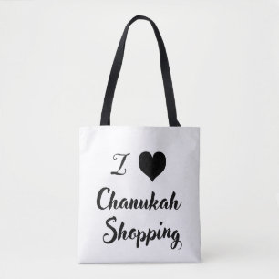 Jag 🖤 Chanukah. Köp Tygkasse