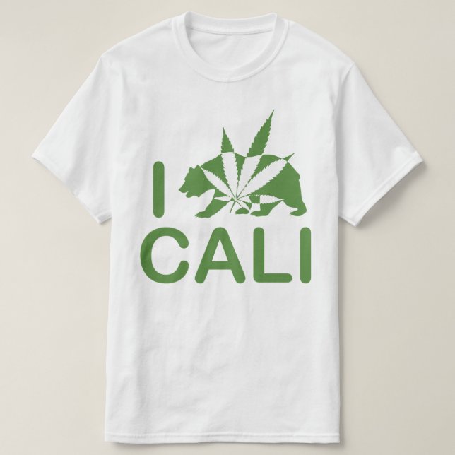 Jag chef Cali T-Shirt (Design framsida)