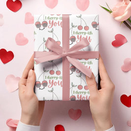 Jag Cherry-Ish You Wrapping Papper Presentpapper