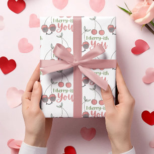 Jag Cherry-Ish You Wrapping Papper Presentpapper
