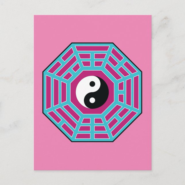 Jag Ching Yin Yang Vykort (Framsida)
