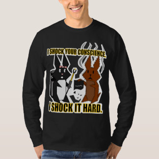 Jag chockar ditt samvete (2-sided) t-shirt