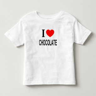 Jag ❤️ CHOKLAD Jag älskar choklad Jag älskar chokl T Shirt