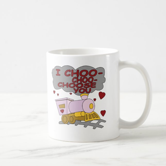 Jag Choo Choo väljer dig Kaffemugg (Höger)