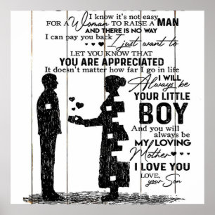 Jag citerar gärna mitt Mamma, mitt Mamma Brev. Poster