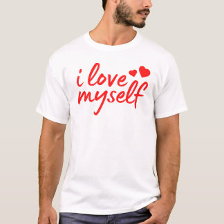 Jag citerar själv med hjärtan i kärlek t shirt