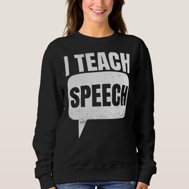 Jag citerar Tal för en Tal-språkterapi T Shirt (Framsida)