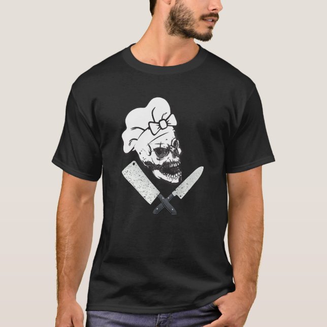Jag Cook Culinary Gangster behöver Salt T Shirt (Framsida)