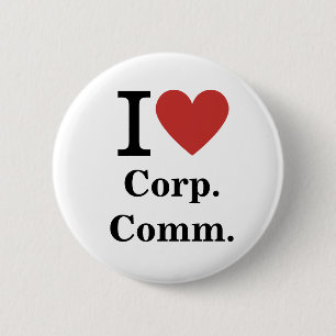 Jag ❤️ Corp. Comm för anställda ANPASSNINGSBAR Sti Knapp