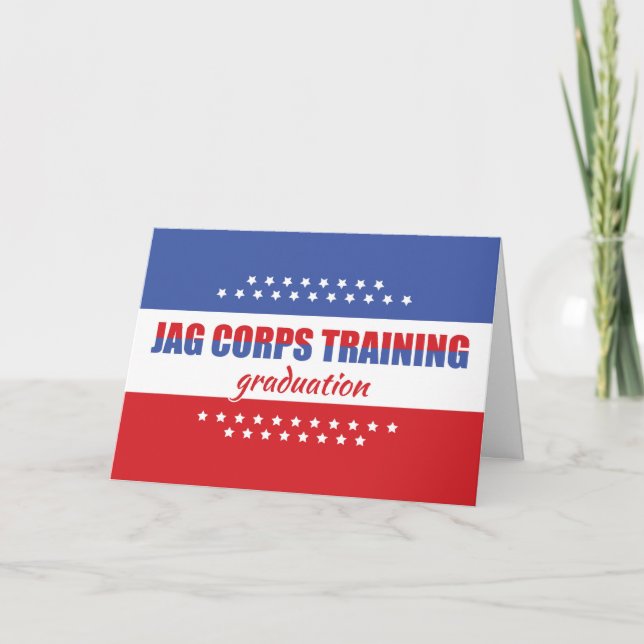 JAG Corps - Domargeneraladvokat, Training Grad Kort (Framsida)