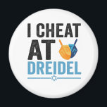 Jag Cvärmeat på Dreidel Funny Jewish Game Helgdag  Magnet<br><div class="desc">chanukah, menorah, hanukkah, dreidel, jewant, Chrismukah, helgdag, latkes, christmas</div>