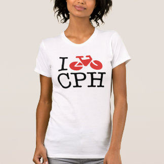 Jag cyklar CPH-kvinna skjorta T-shirt