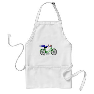 Jag cyklar cykeln för teckning 1950 (för cykeln) förkläde