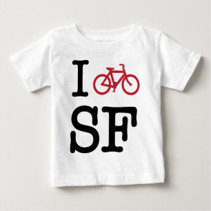 Jag cyklar SF (att cykla för anpassningsbar SF) Tee Shirt