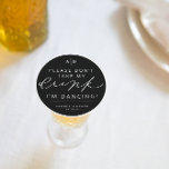 Jag dansar Bröllopsreception Drink Cover Underlägg<br><div class="desc">Vi lägger alltid till nya mönster varje dag!</div>
