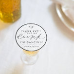 Jag dansar Bröllopsreception Drink Cover Underlägg<br><div class="desc">Vi lägger alltid till nya mönster varje dag!</div>