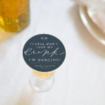 Jag dansar Bröllopsreception Drink Cover Underlägg<br><div class="desc">Vi lägger alltid till nya mönster varje dag!</div>