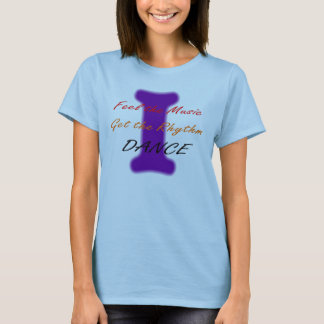 Jag dansar (lilor) t-shirt