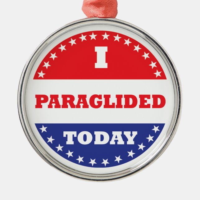 Jag delade i dag julgransprydnad metall (Framsidan)