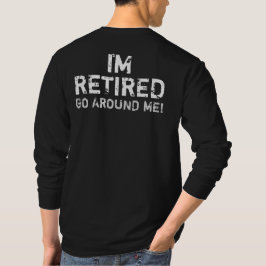 Jag den avgick förmiddagen går runt om mig (den t shirt