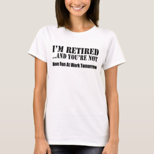 Jag den avgick förmiddagen och dig är inte tee shirt