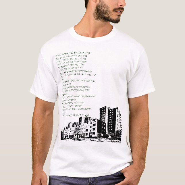 jag den e-frnAlby du frn Liding T-tröja Tee (Framsida)