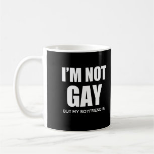 Jag den inte glada förmiddagen men min pojkvän kaffemugg