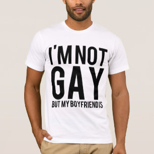 Jag den inte glada förmiddagen men min pojkvän  t shirt