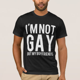 Jag den inte glada förmiddagen men min pojkvän t shirt