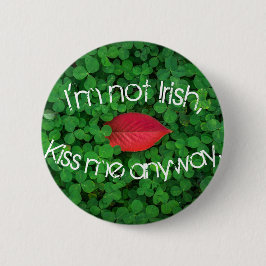 Jag den inte irländska förmiddagen kysser mig på knapp