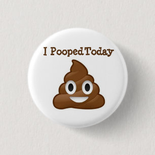 Jag den Pooped emojien knäppas i dag Knapp