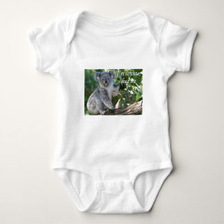 Jag den så gulliga förmiddagen, kramar mig: koala t shirt