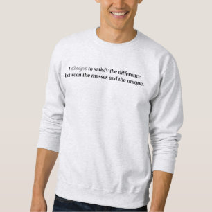 Jag designar grundläggande herr-sweatshirt lång ärmad tröja
