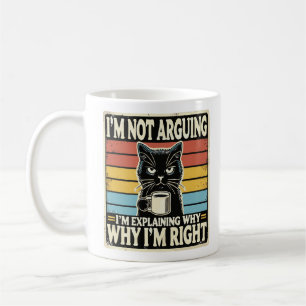 Jag Diskuterar Inte, Jag Förklarar Bara Varför Jag Kaffemugg