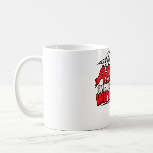 Jag Diskuterar Inte, Jag Förklarar Bara Varför Jag Kaffemugg (Vänster)
