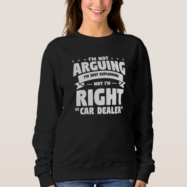 Jag diskuterar inte, jag förklarar bara varför jag t shirt (Framsida)
