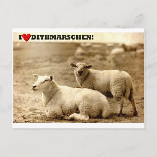 Jag ♥ Dithmarschen! Vykort