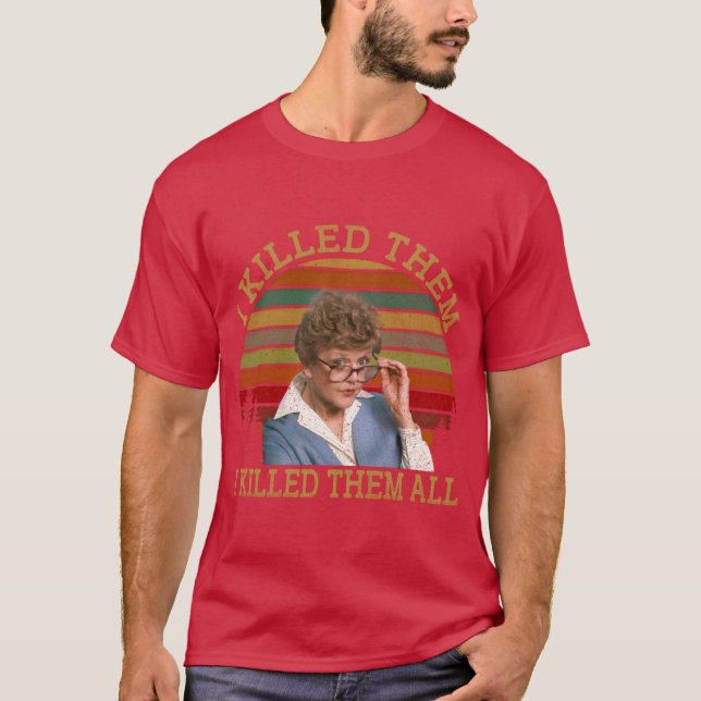 Jag dödade dem alla Murder She Wrote Tee Jessica F (Framsida)