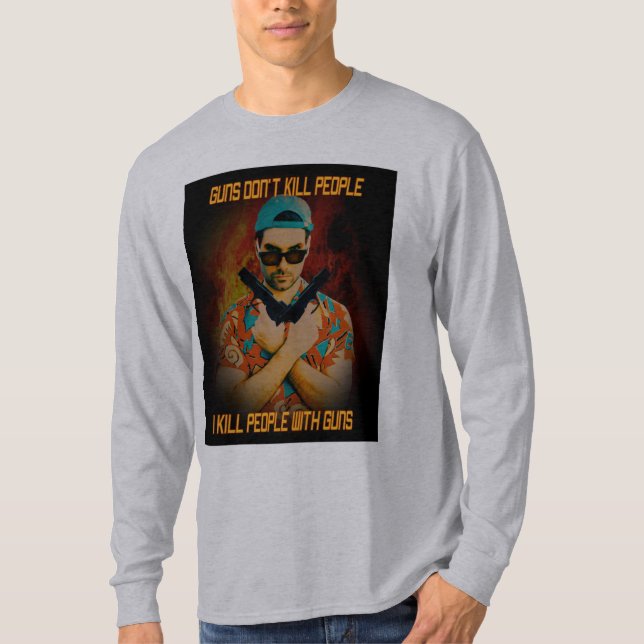 Jag dödar folk tee shirt (Framsida)