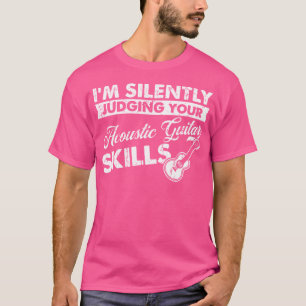Jag dömer dina färdigheter tyst - Guitaristisk ako T Shirt