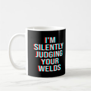 Jag dömer dina walder tyst kaffemugg