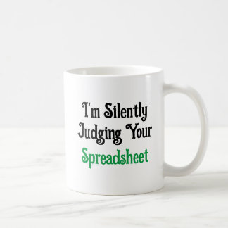 Jag dömer ditt kalkylblad lustigt kaffemugg