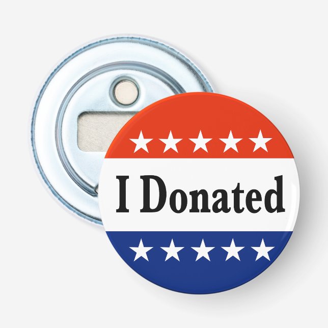 Jag donerade flasköppnare (Framsidan)