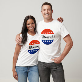 Jag donerade t shirt