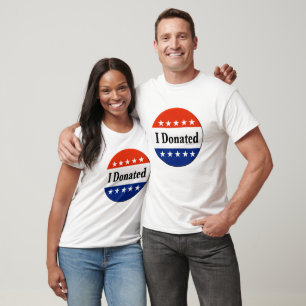 Jag donerade t shirt